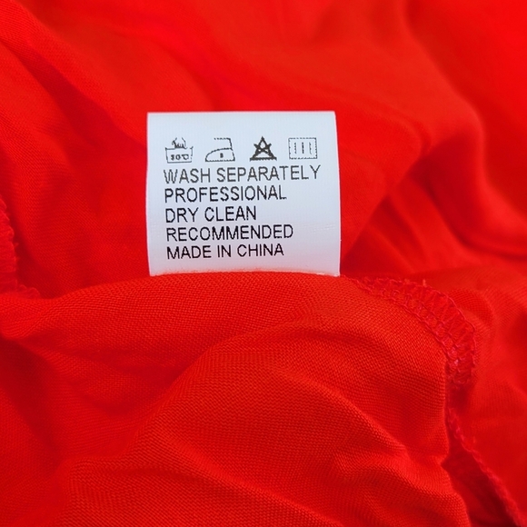 NWT Pretty Garden ~ Red Spotted Dress ~ Size 2XL - Picture 6 of 6